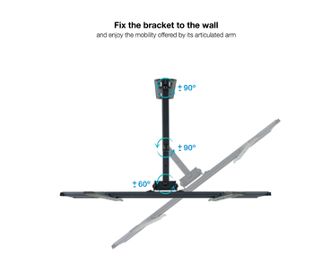 SOPORTE PARED-TV 37"-70" LP7863TN-B TOOQ